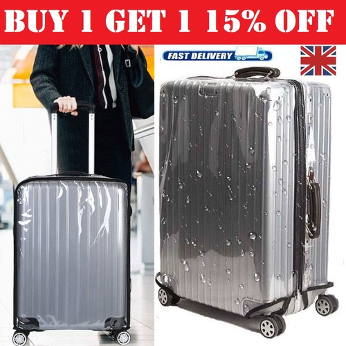 Clear pvc waterproof luggage - clear,