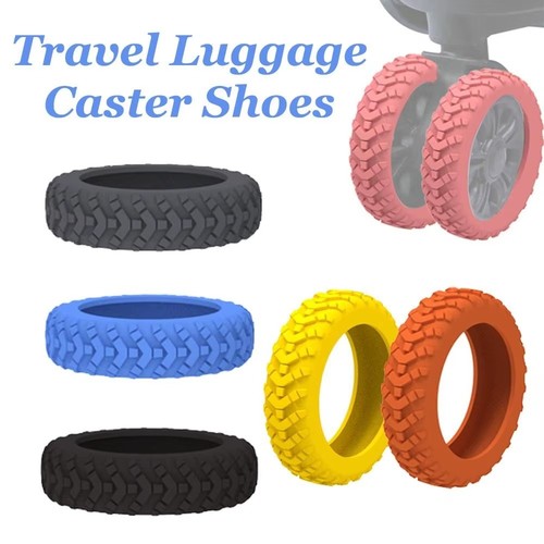 8pcs silicone luggage - silicone, wheel
