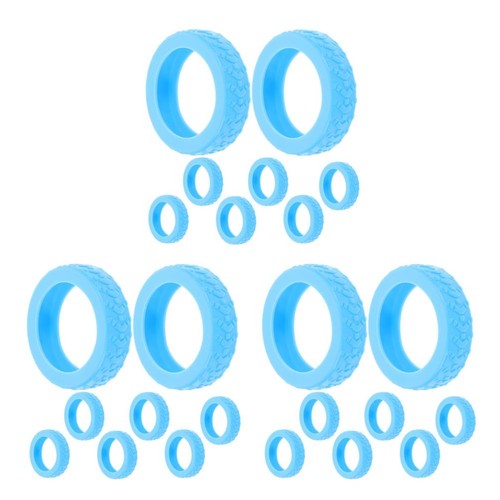 24pcs silicone suitcase wheel - 24pcs,