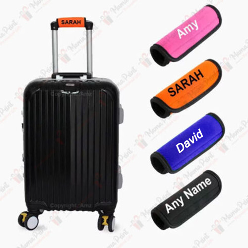 Personalised luggage handle - luggage,