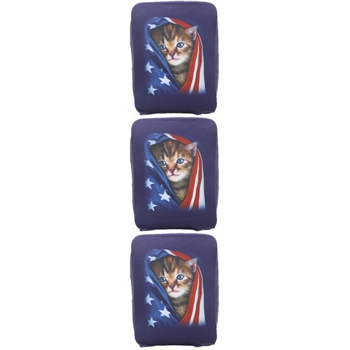 Multi color suitcase - suitcase, cover