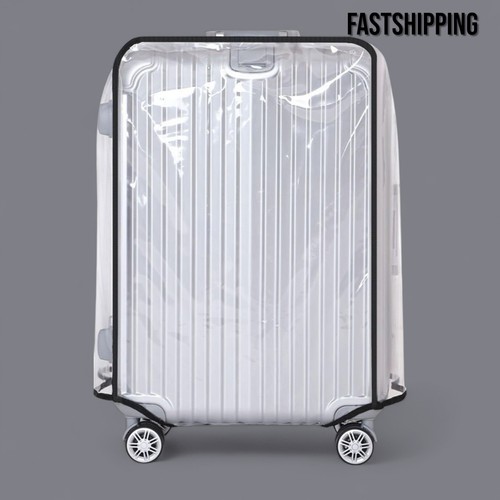 Clear pvc suitcase - suitcase,